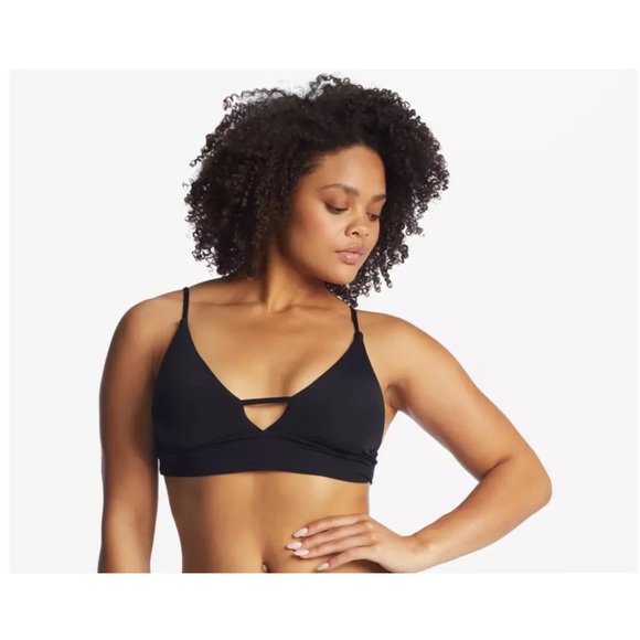 Billabong Other - Billabong Sol Searcher Vneck cami bikini Sz S/8 Black